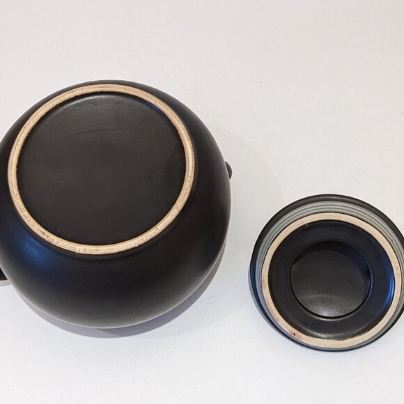 Vintage 1970s Planters Peanut Ceramic Crock Cookie Jar Bean Pot Kitchen Storage - Picture 8 of 8